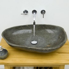 Naturstein waschbecken rundum - waschbecken,