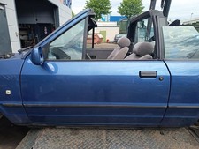 Ford Escort Cabrio  IV MK4 ALF orig Tür links KA9 Blau Bj 1989