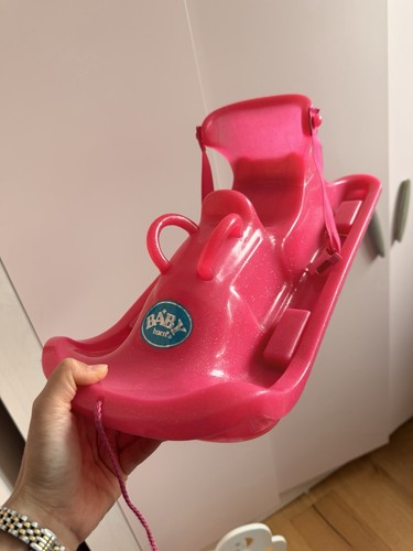 Baby born schlitten pink - baby,
