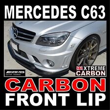 Echt Carbon Front Lippenspoiler Splitter DTM Design FÜR Mercedes C-Klasse C63 W204