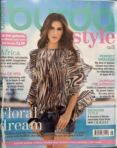 Burda style magazine may - magazine,