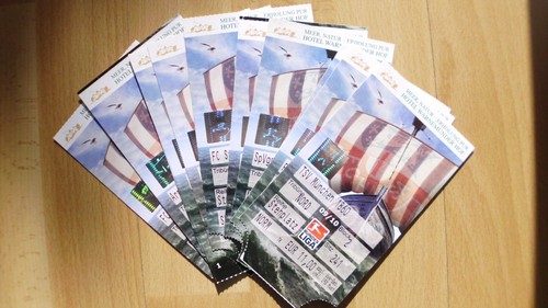 Eintrittskarte ticket hansa - eintrittskarte,