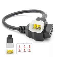 Motorrad OBD zu 6 pin Diagnose
