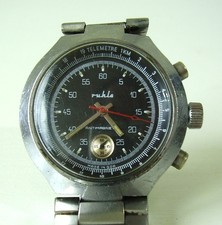 Seltene Herren Armbanduhr Ruhla  aus DDR Zeit