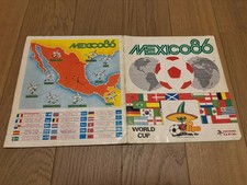 Panini WM 86 - Mexico - Fussball WM 86 - Album Mexico 1986 - Komplett