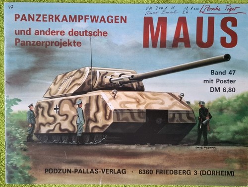 Porsche panzerkampfwagen maus - porsche,