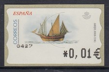 Spanien ATM Schiff Schebecke