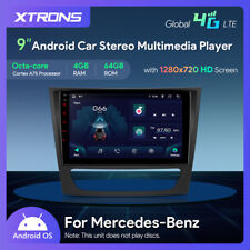 XTRONS 9" Android 14 Autoradio 4G+64GB 8Core 4G LTE GPS für Mercedes W211 W219