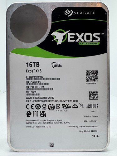 Seagate exos x16 st16000nm001g - seagate,