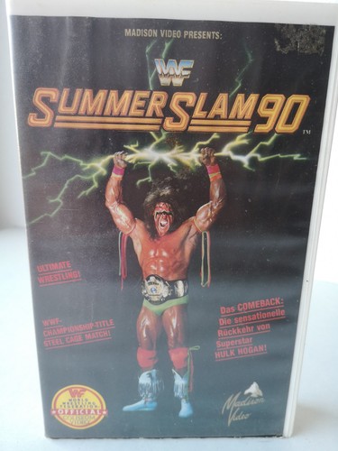 Wwe wwf video - wwe, vhs