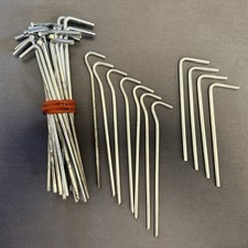 Zeltheringe Zeltanker Sturmheringe 39 Stück - 3 verschiedene Größen