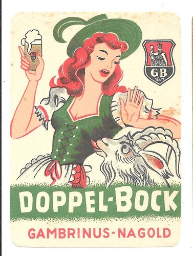 Bieretikett gambrinus brauerei - bieretikett, gambrinus-brauerei