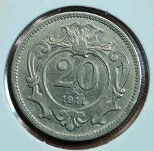 20 Heller  1911 Kaisertum