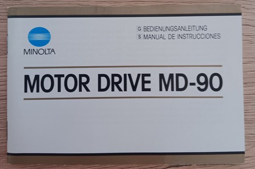 Minolta anleitung motor - , "