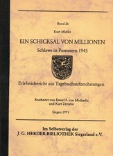 Mielke, Schlawe in Pommern 1945, Erlebnis-Bericht Tagebuch Aufzeichnungen, 1991