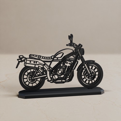 Honda cl500 modell aufsteller - honda,
