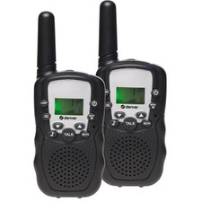 Denver PMR-Funkgeräte-Set WTA-448 Walkie Talkie Funkgerät, schwarz