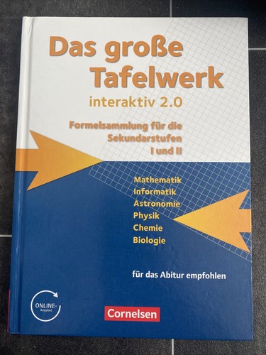 Das große tafelwerk - tafelwerk,