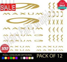 Maxum Aufkleber Boot Sticker