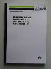 Werkstatthandbuch Deutz Agrotron Getriebe T-7200, Powershift, Synchrossplit