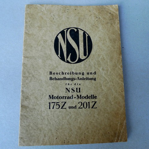 Nsu motorrad modelle - 175z, u