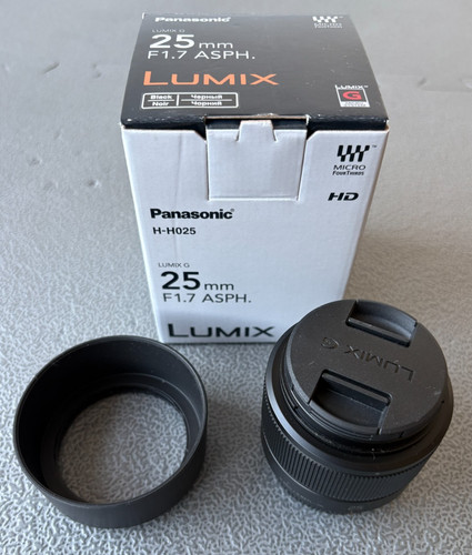 Lumix 25mm f1 7 asph - lumix,