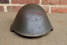 NVA M56 Stahlhelm mit frühem Innenfutter 3 Nieten