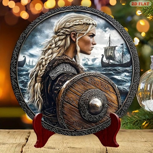 Wikinger kriegerin frau schiff - frau,