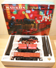Märklin 5500  Zug Set Spur 1, Lokomotive 80031, 2x Güterwagen  in OVP