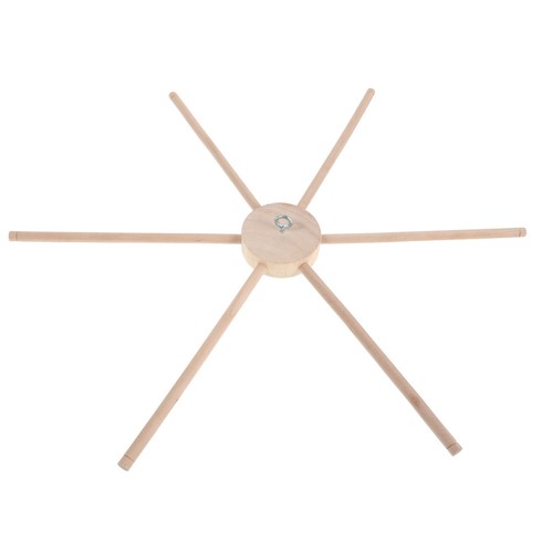 Windspielständer aus holz - aus,