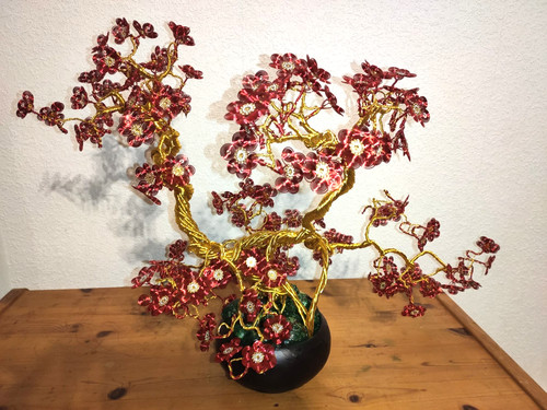 Wire tree eisenskulptur - wire,