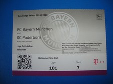 19/20 Ticket FC Bayern