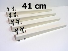 XL Füße Tischbeine Holzbeine Möbelbeine Bettfüße Möbelfüße Holzfüße 41 cm