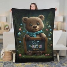 Personalisierte Babydecke |