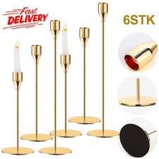 Kerzenständer Gold 6 Set