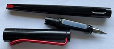 Lamy Germany Fuller schwarz rot vintage alt