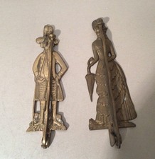 Vintage Messing Kleiderhaken