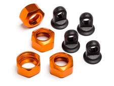 HPI Dämpferkappe Orange 4St