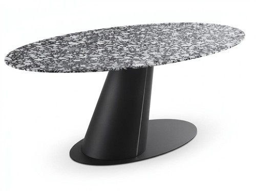Esstisch keramik glas - keramik, metall