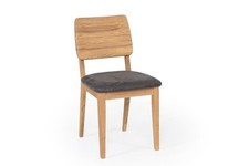 Esszimmerstuhl Polsterstuhl Küchenstuhl Stuhl 1 Stück Massivholz Kernbuche geölt