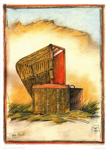 Kunstdruck gegen abend - "...gegen, abend"