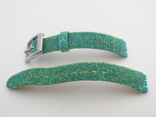 Swatch irony lederarmband - swatch,
