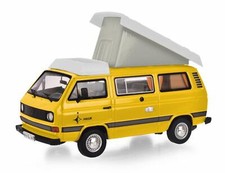 + VOLKSWAGEN VW T3 a Bus Joker Modellauto von Schuco 1:43  gelb 450359300