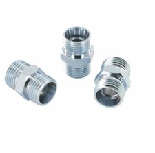 XG-L Hydraulik Verschraubung Doppelnippel gerade metrisch leicht Größe nach Wahl