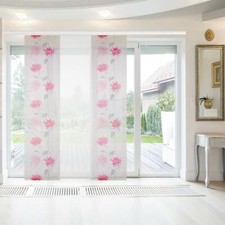 3er Pack Schiebegardine