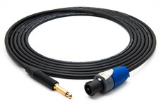 enoaudio Mogami 3082 High-End Lautsprecherkabel | Neutrik 6,3 TS Klinke -Speakon