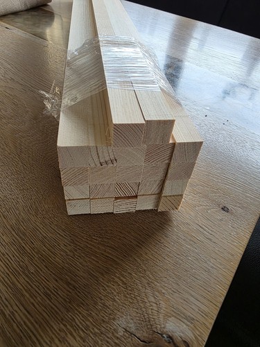 Stück holzleisten kiefer - holzleisten,