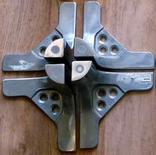 IKEA NANNARP Regal Beine Aluminium Silberfarben 4 Füße gebraucht