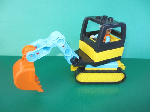Lego duplo baustelle - duplo, radlader