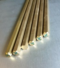 Messing Sechskant 6-kt. MS58 CuZn39Pb3 Sechskantstange ab SW3 *VKF*